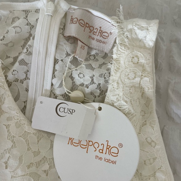 KEEPSAKE the Label Cream Lace Dress - Picture 3 of 12